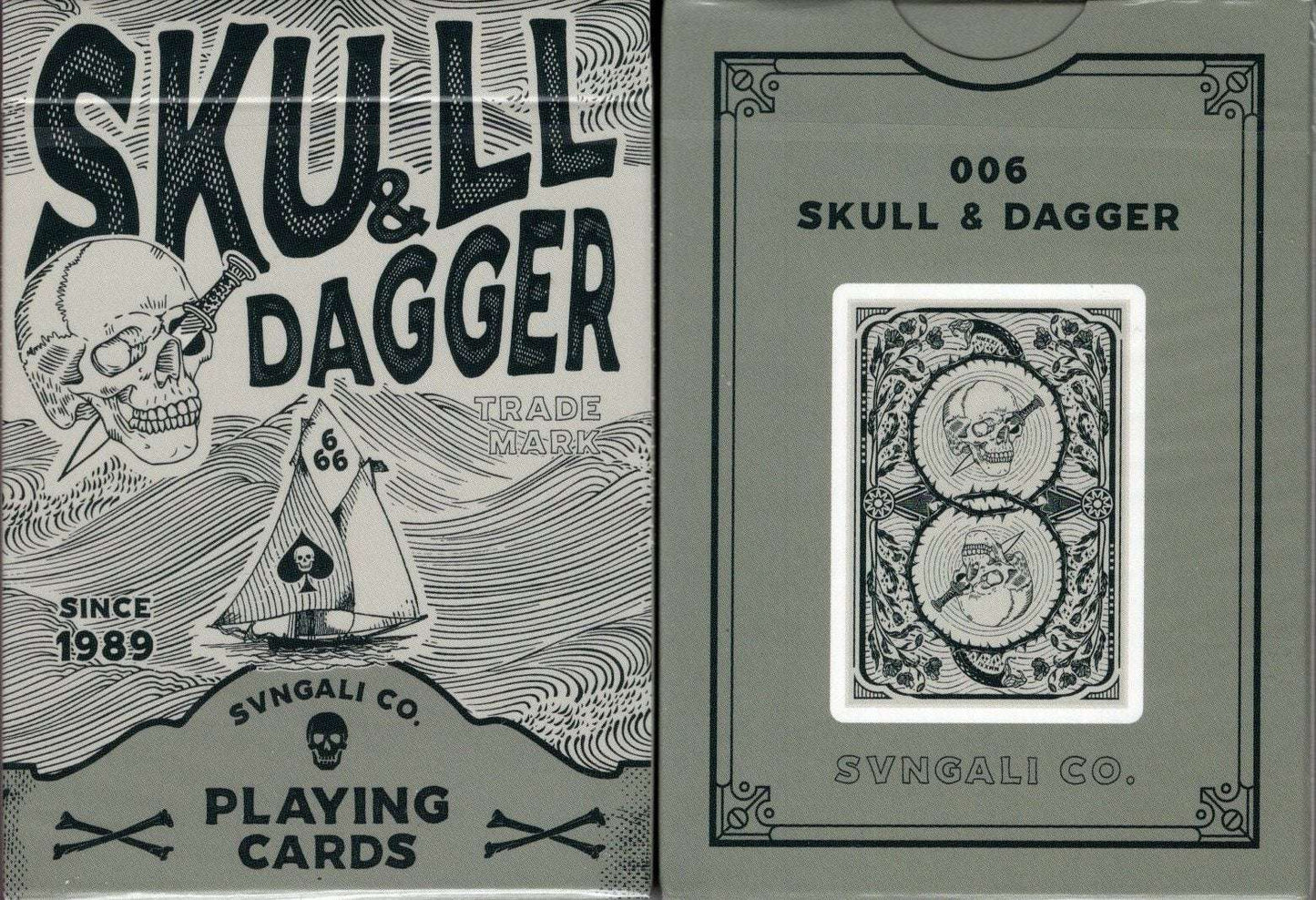 PlayingCardDecks.com-Skull & Dagger Playing Cards USPCC