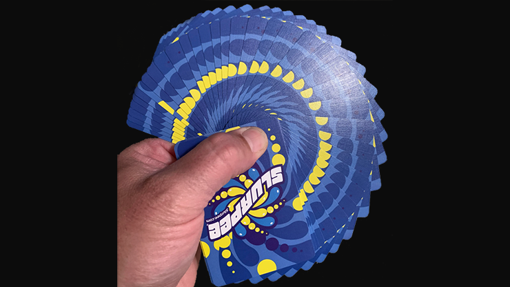 PlayingCardDecks.com-Slurpee Blue 2020 Bicycle Playing Cards