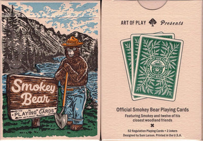 PlayingCardDecks.com-Smokey Bear Playing Cards USPCC
