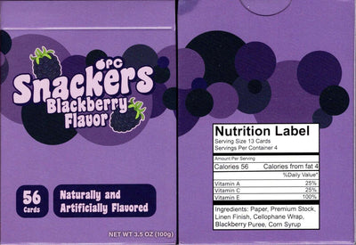 PlayingCardDecks.com-Snackers Blackberry Playing Cards USPCC