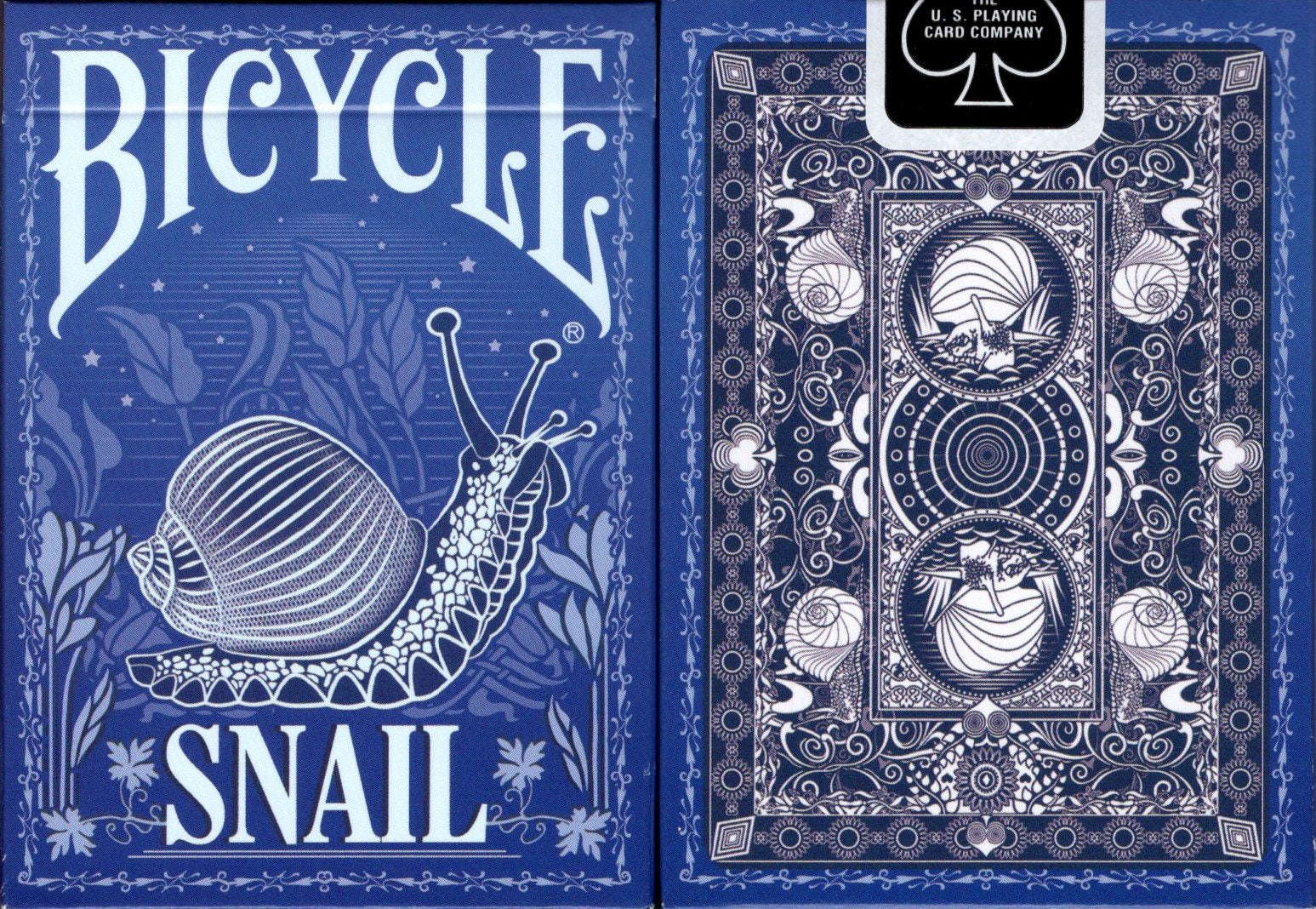 PlayingCardDecks.com-Snail Bicycle Playing Cards: Blue