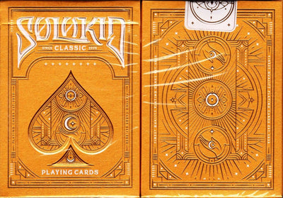 PlayingCardDecks.com-Solokid Classic Gold Playing Cards MPC