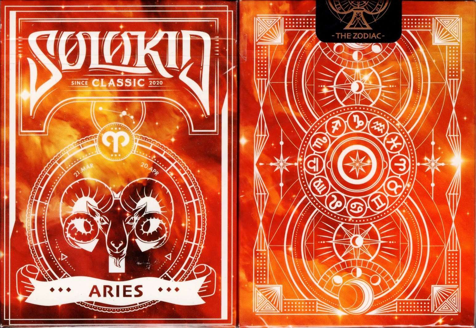 PlayingCardDecks.com-Solokid Constellation Series Aries Playing Cards MPC