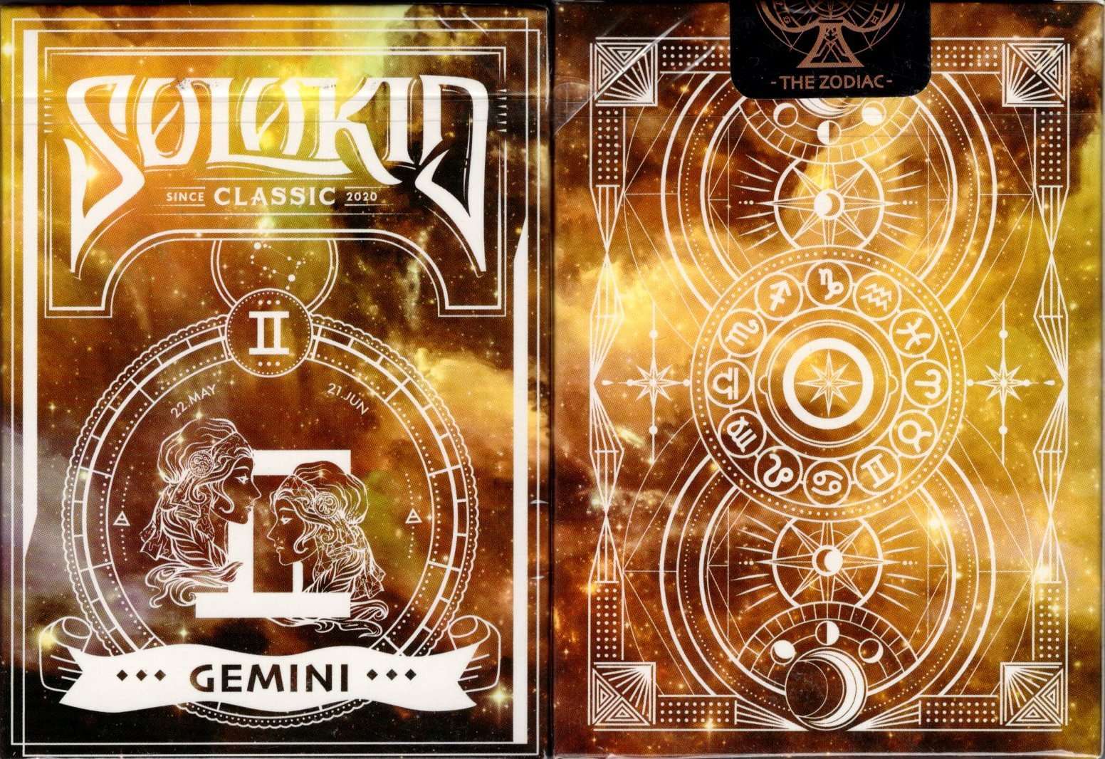 PlayingCardDecks.com-Solokid Constellation Series Gemini Playing Cards MPC