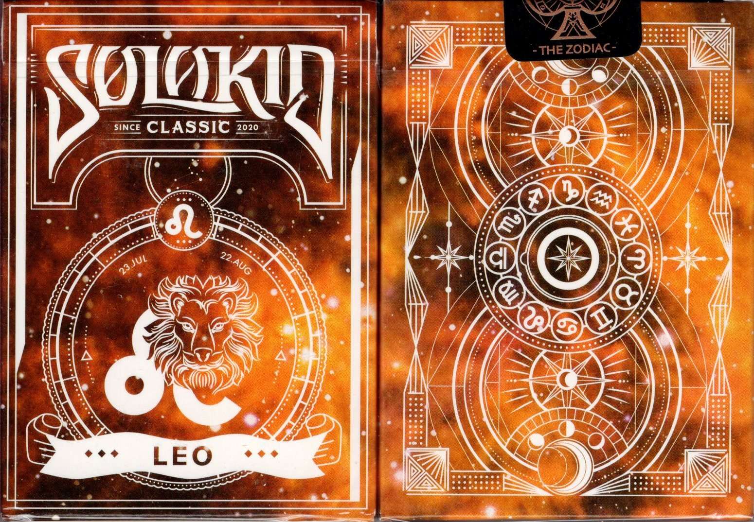 PlayingCardDecks.com-Solokid Constellation Series Leo Playing Cards MPC