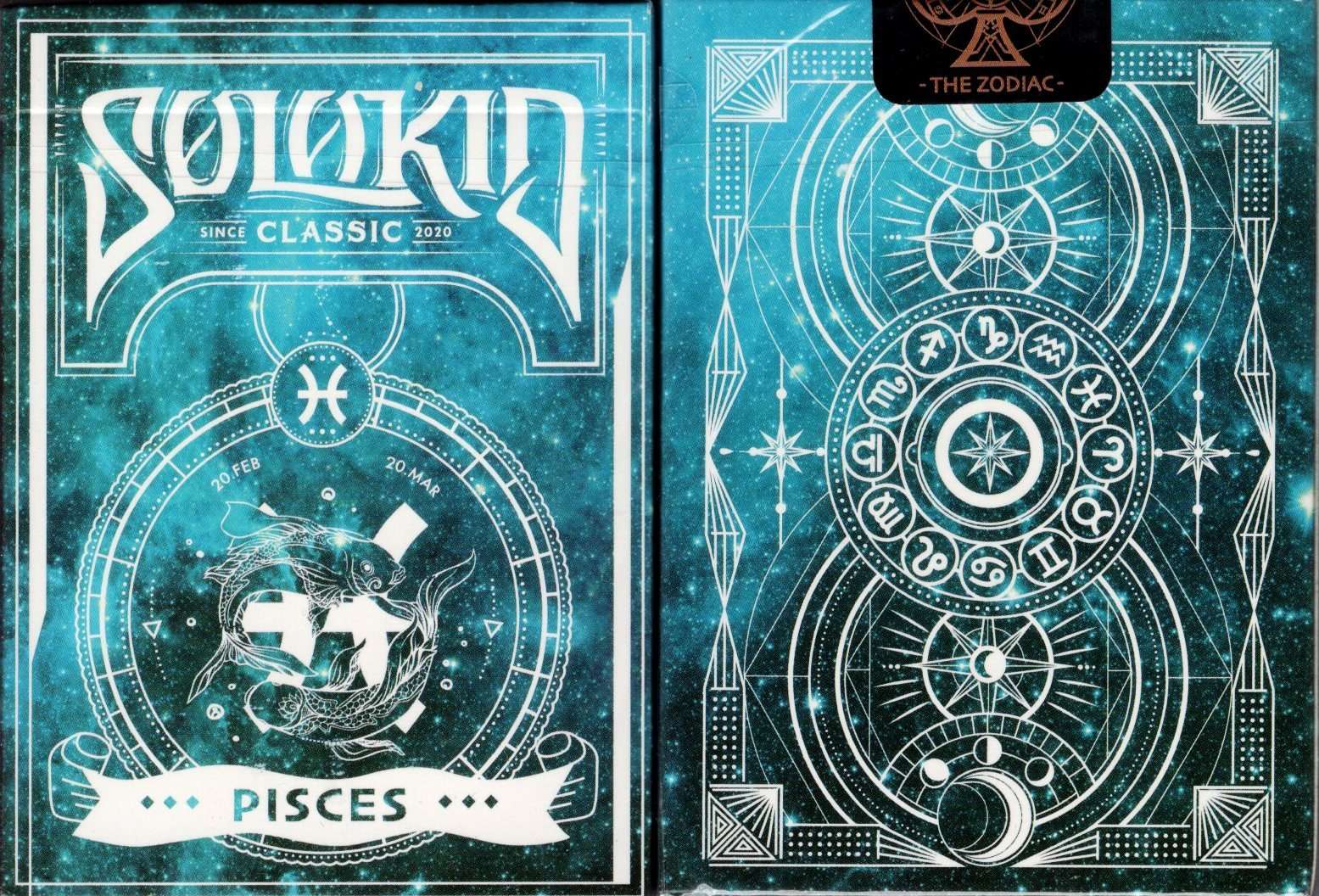 PlayingCardDecks.com-Solokid Constellation Series Pisces Playing Cards MPC