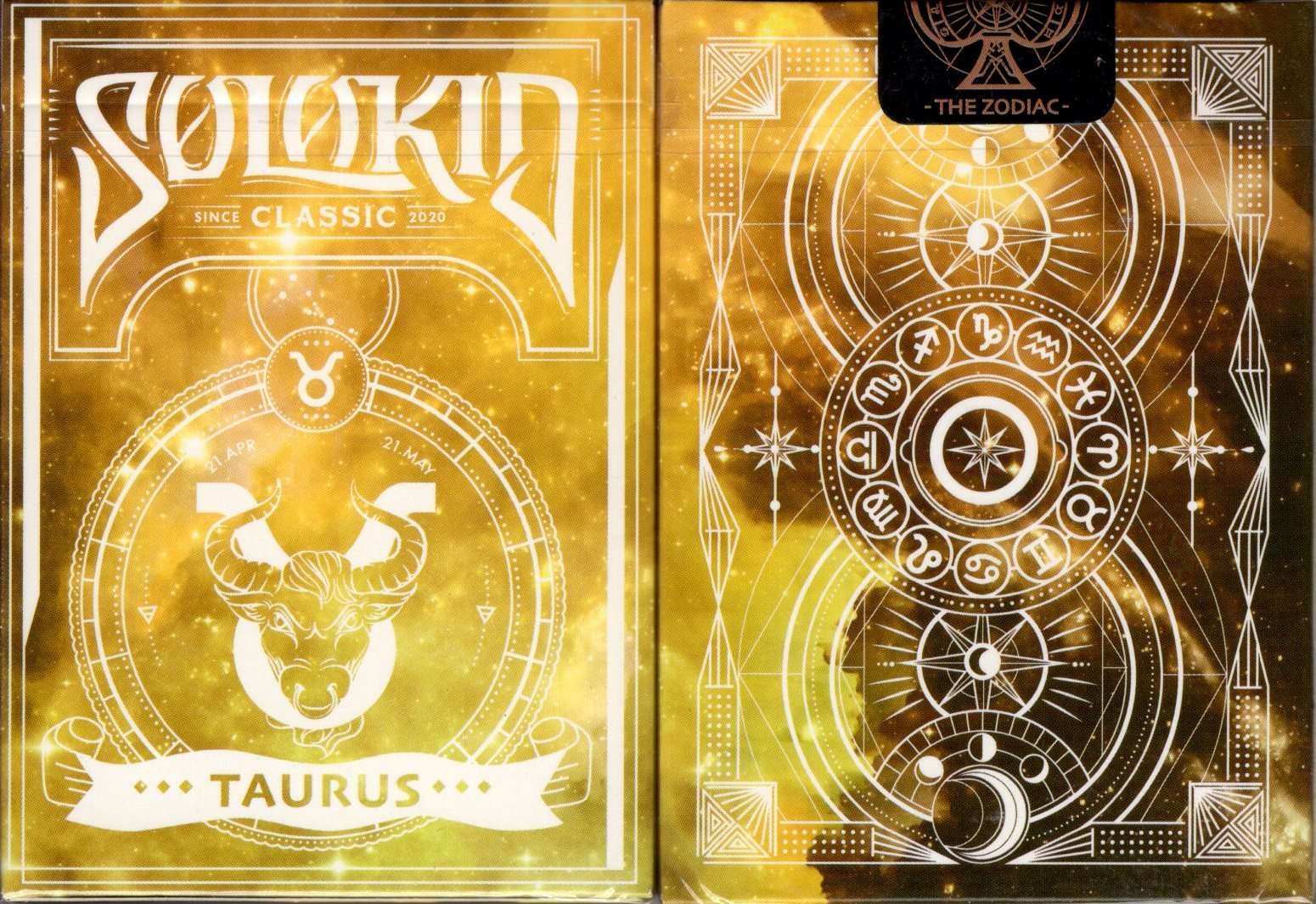 PlayingCardDecks.com-Solokid Constellation Series Taurus Playing Cards MPC