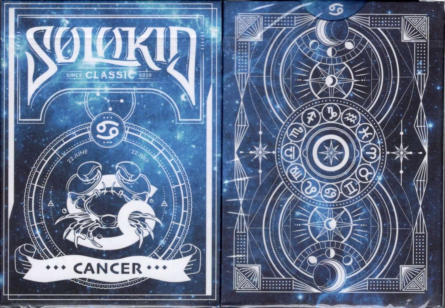 PlayingCardDecks.com-Solokid Constellation Series v2 Cancer Playing Cards MPC