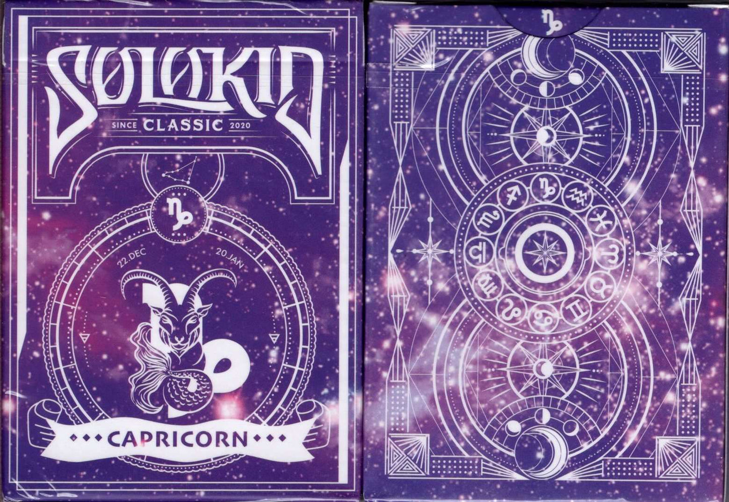PlayingCardDecks.com-Solokid Constellation Series v2 Capricorn Playing Cards MPC