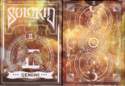 PlayingCardDecks.com-Solokid Constellation Series v2 Gemini Playing Cards MPC