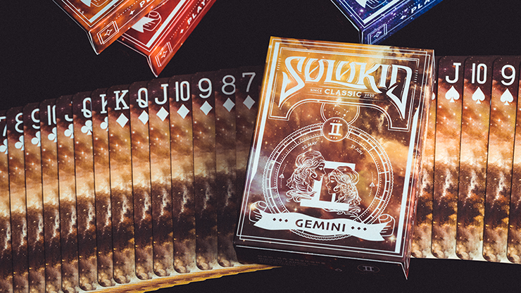 PlayingCardDecks.com-Solokid Constellation Series v2 Gemini Playing Cards MPC
