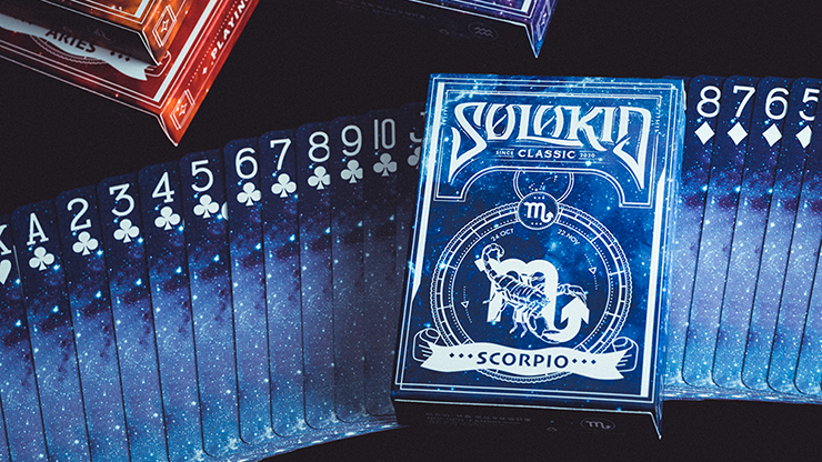 PlayingCardDecks.com-Solokid Constellation Series v2 Scorpio Playing Cards MPC