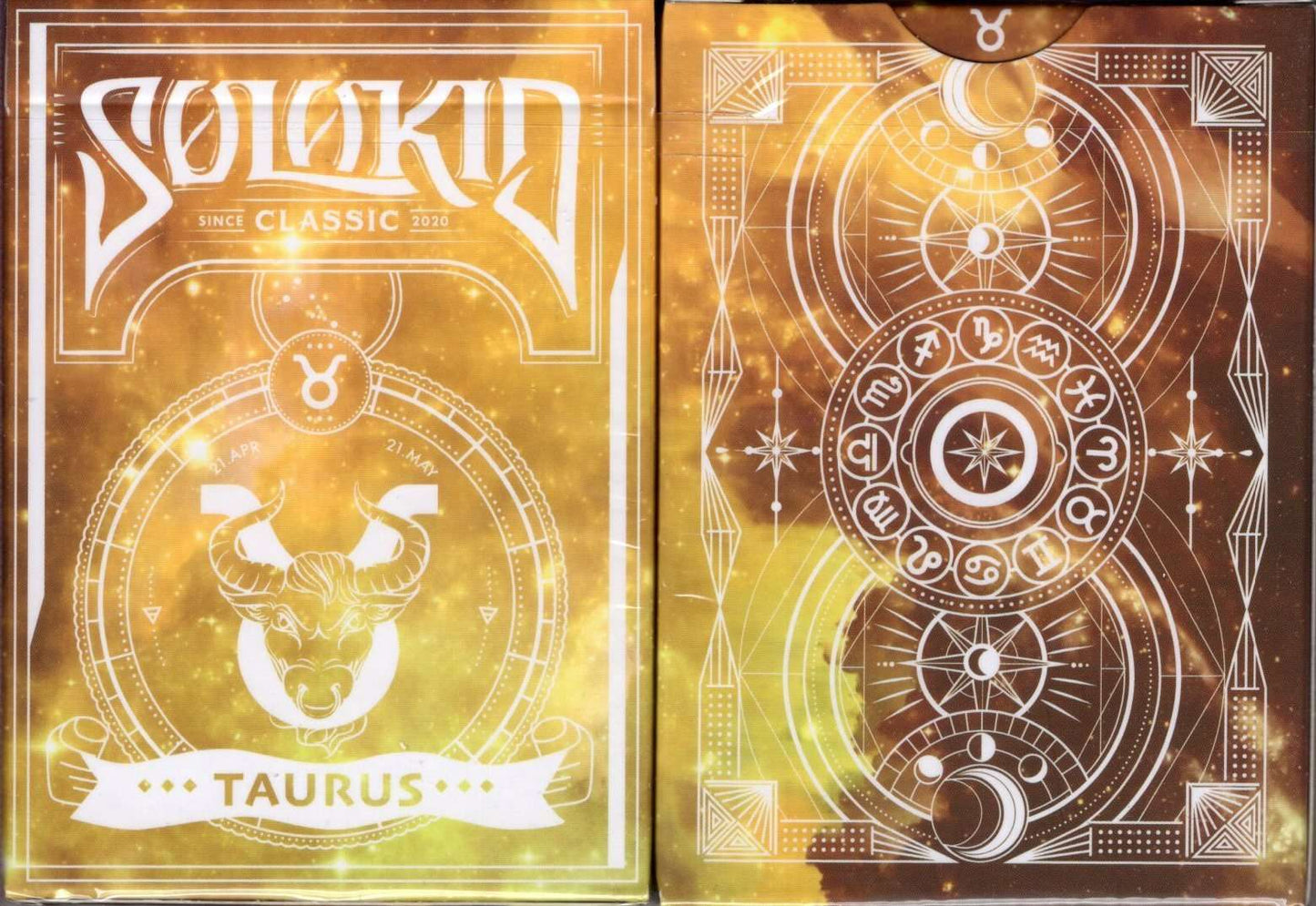 PlayingCardDecks.com-Solokid Constellation Series v2 Taurus Playing Cards MPC