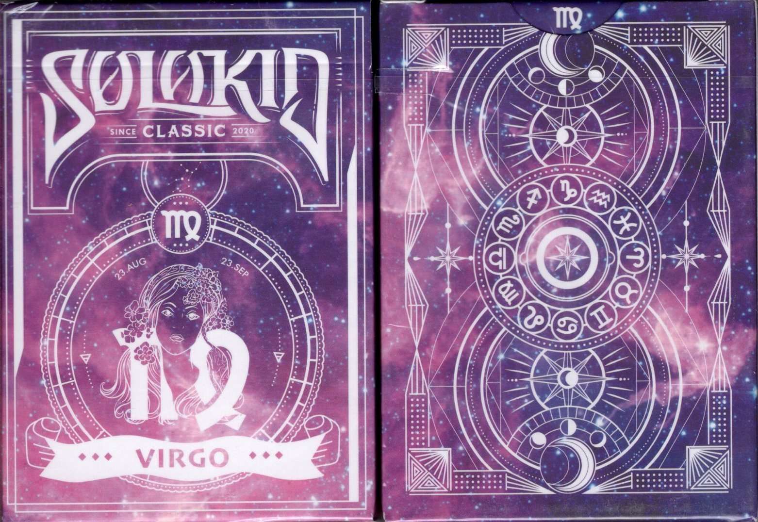 PlayingCardDecks.com-Solokid Constellation Series v2 Virgo Playing Cards MPC