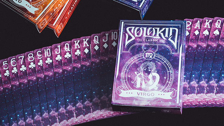 PlayingCardDecks.com-Solokid Constellation Series v2 Virgo Playing Cards MPC