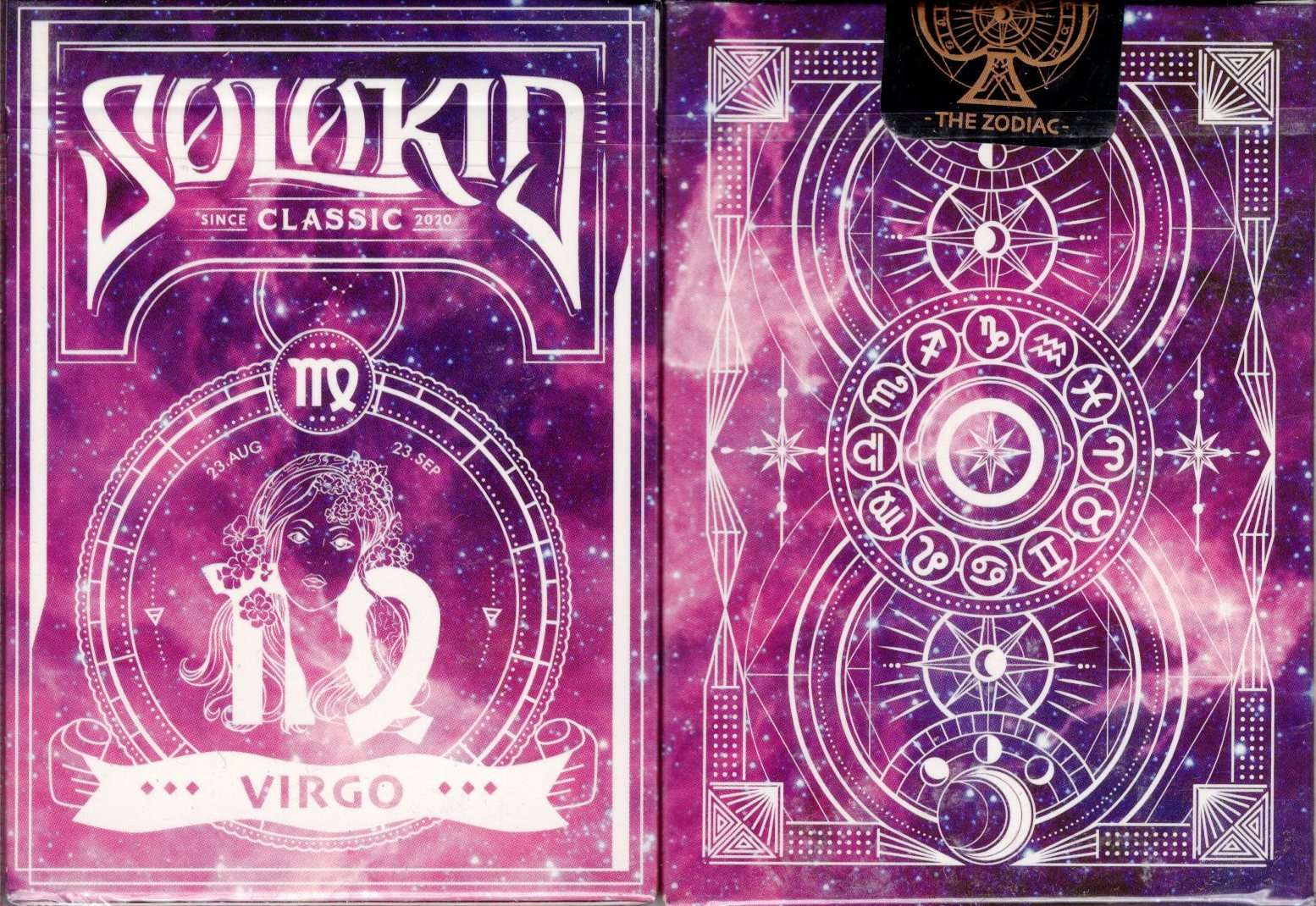 PlayingCardDecks.com-Solokid Constellation Series Virgo Playing Cards MPC