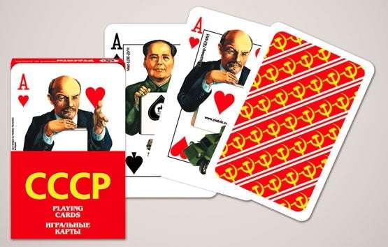 PlayingCardDecks.com-Soviet Celebrities Playing Cards Piatnik