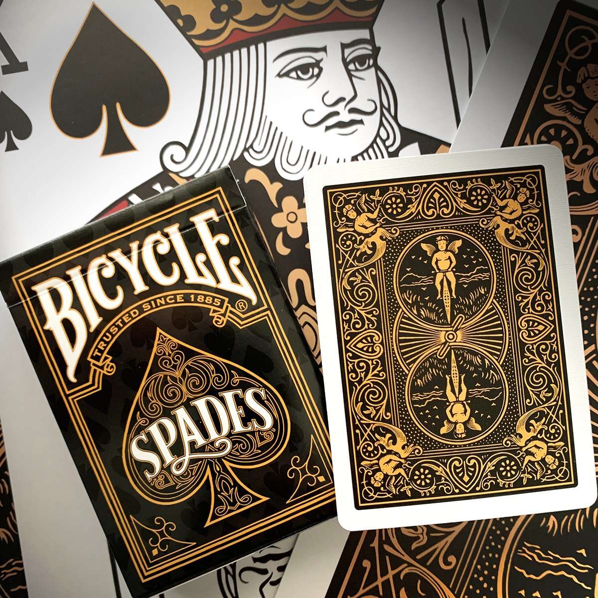 PlayingCardDecks.com-Spades Bicycle Playing Cards USPCC
