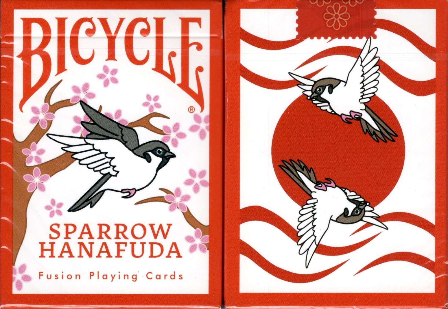 PlayingCardDecks.com-Sparrow Hanafuda Bicycle Playing Cards