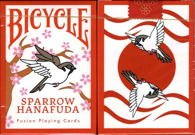 PlayingCardDecks.com-Sparrow Hanafuda Gilded Bicycle Playing Cards