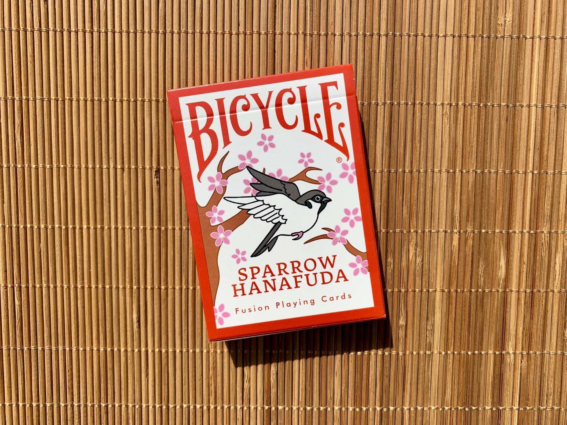 PlayingCardDecks.com-Sparrow Hanafuda Gilded Bicycle Playing Cards