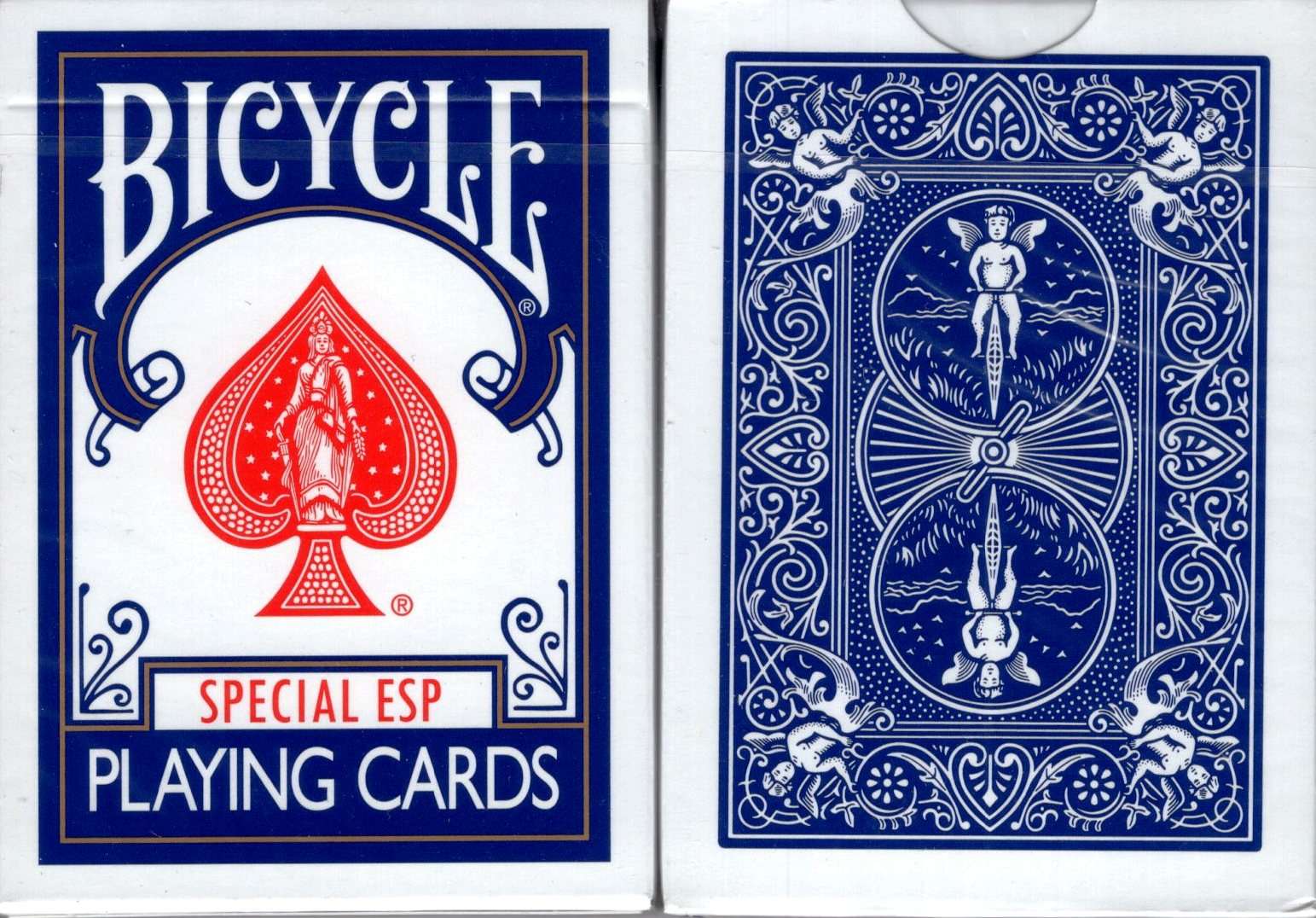 PlayingCardDecks.com-Special ESP Gaff Bicycle Playing Cards: Blue