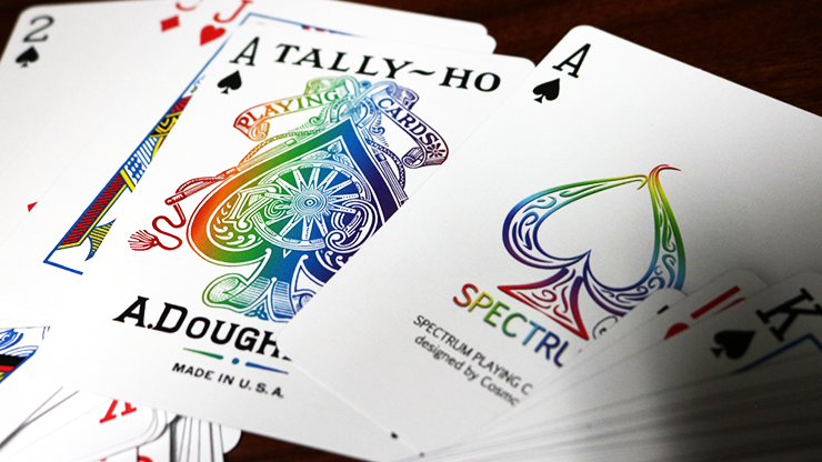 PlayingCardDecks.com-Spectrum v2 Tally-Ho Playing Cards