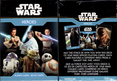 PlayingCardDecks.com-Star Wars Heroes Playing Cards Aquarius