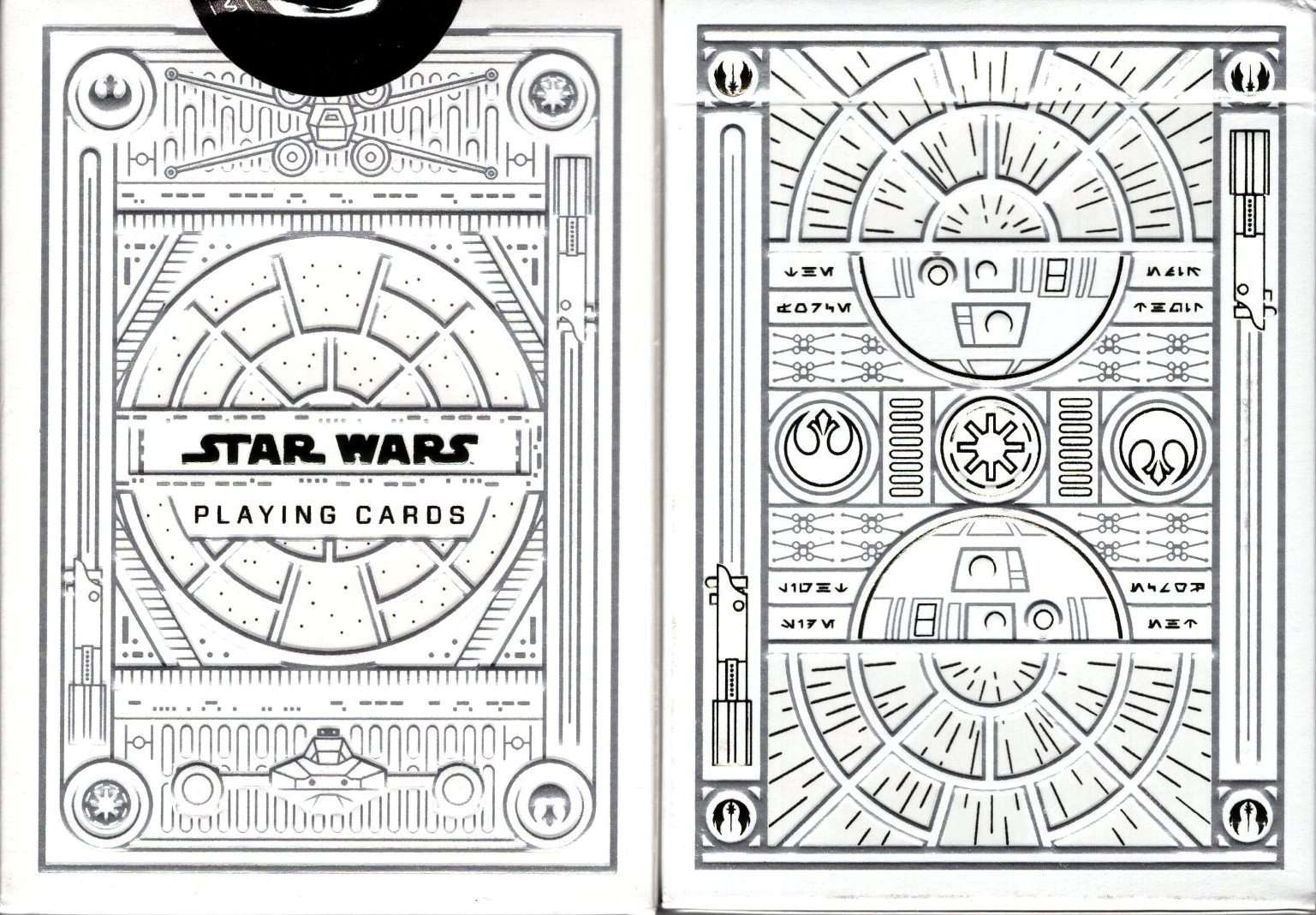 Star Wars Silver Edition Playing Cards by Theory11 Star Wars Silver Edition Playing Cards by Theory11
