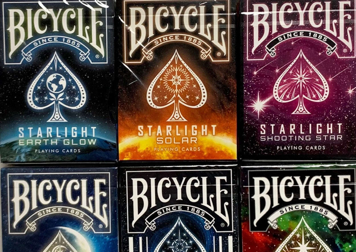 PlayingCardDecks.com-Starlight Bicycle Playing Cards 6 Deck Set