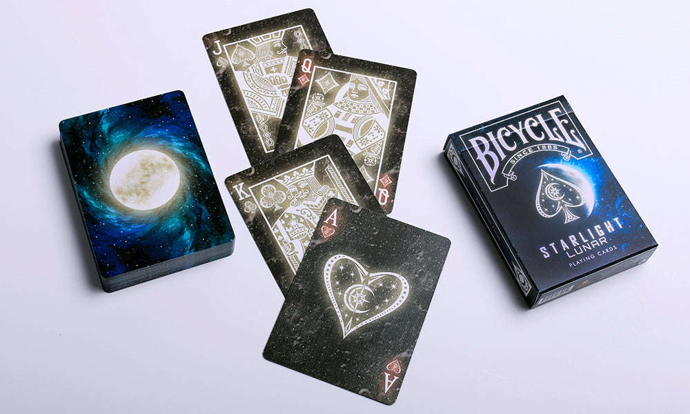 PlayingCardDecks.com-Starlight Lunar v2 Bicycle Playing Cards