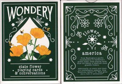 PlayingCardDecks.com-State Flower Playing Cards
