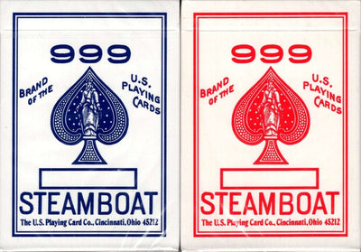 PlayingCardDecks.com-Steamboat Gilded 2 Deck Set USPCC