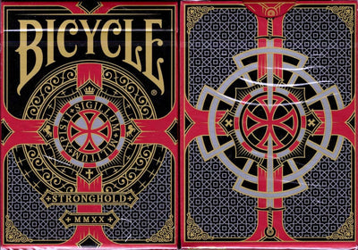 PlayingCardDecks.com-Stronghold Crimson Bicycle Playing Cards