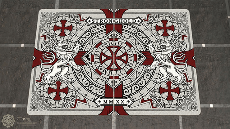 PlayingCardDecks.com-Stronghold Crimson Bicycle Playing Cards