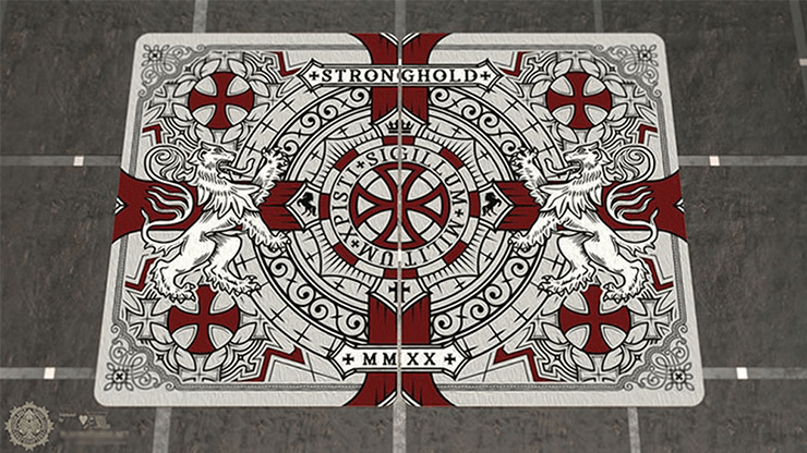 PlayingCardDecks.com-Stronghold Crimson Special Edition Playing Cards USPCC