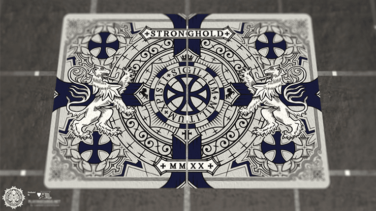PlayingCardDecks.com-Stronghold Sapphire Bicycle Playing Cards