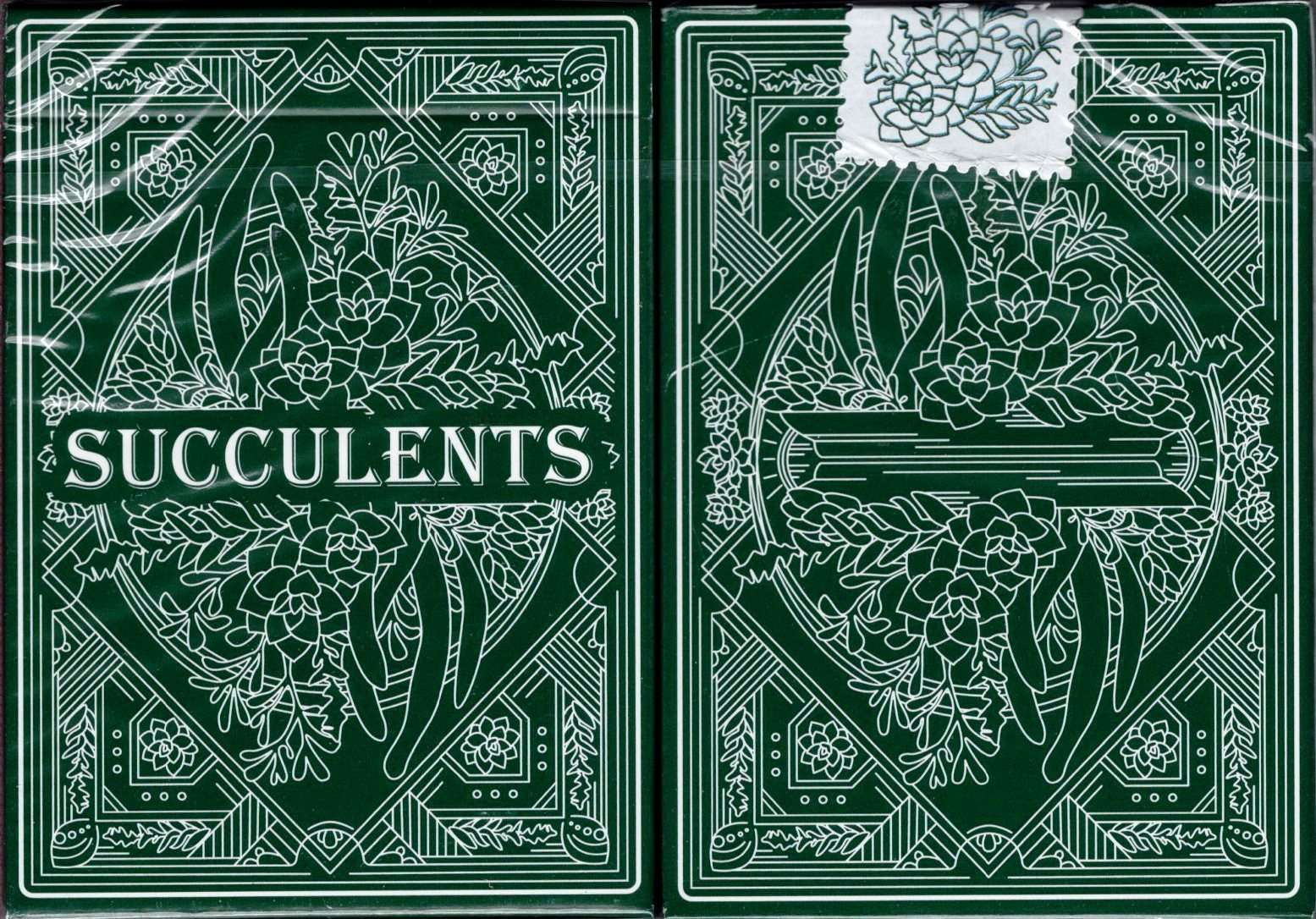 PlayingCardDecks.com-Succulents Playing Cards USPCC