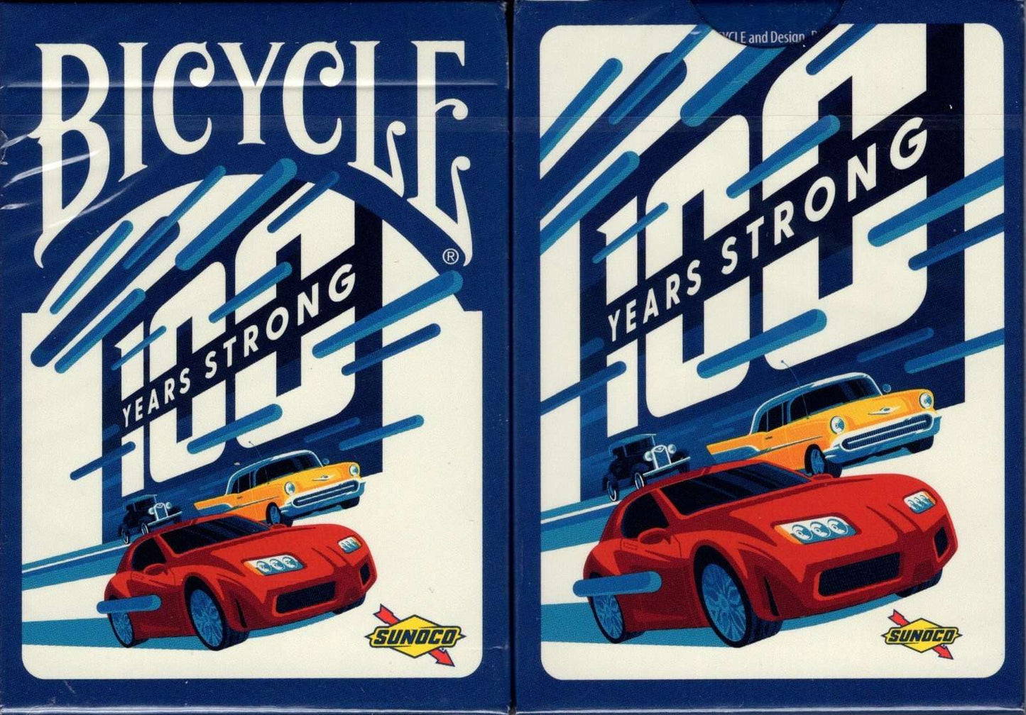 PlayingCardDecks.com-Sunoco 100 Years Strong Bicycle Playing Cards