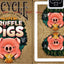 PlayingCardDecks.com-Super Truffle Pigs Bicycle Playing Cards