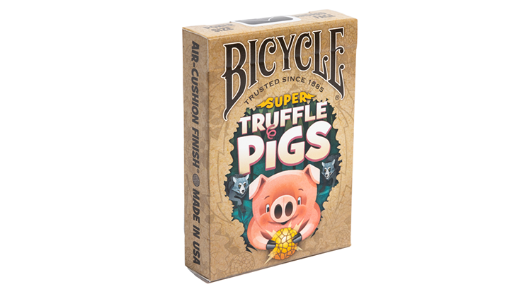 PlayingCardDecks.com-Super Truffle Pigs Bicycle Playing Cards