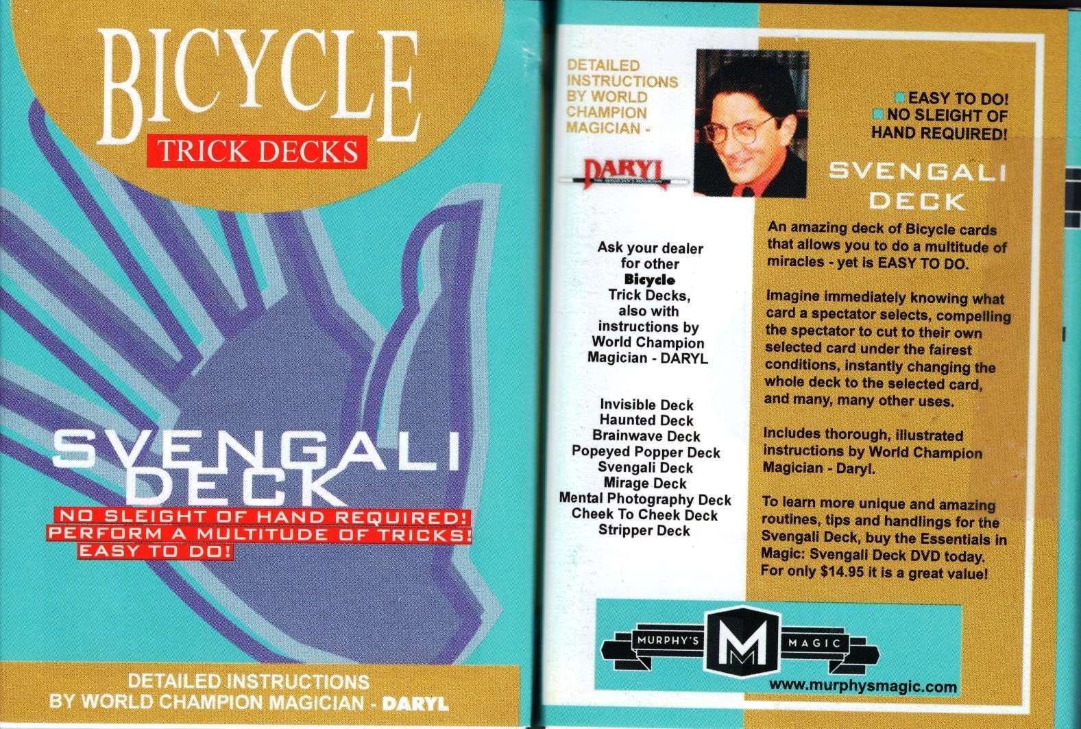 Bicycle svengali online deck