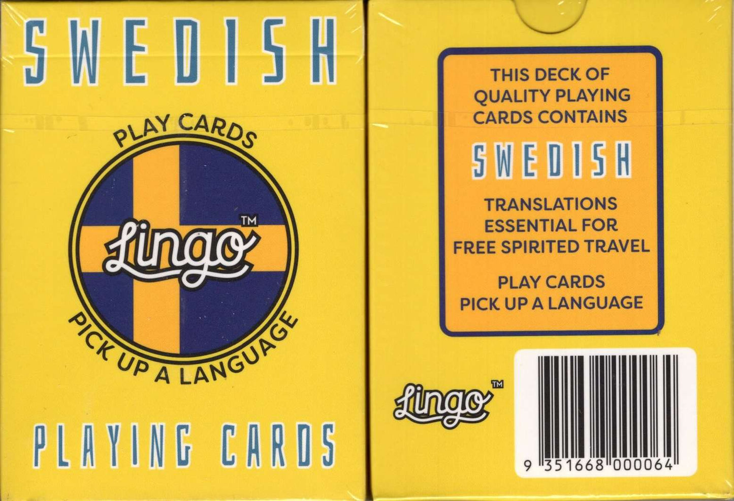 PlayingCardDecks.com-Swedish Lingo Playing Cards