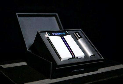 PlayingCardDecks.com-Tempo Plus Concept Playing Cards - UV Electro-optic Box Set