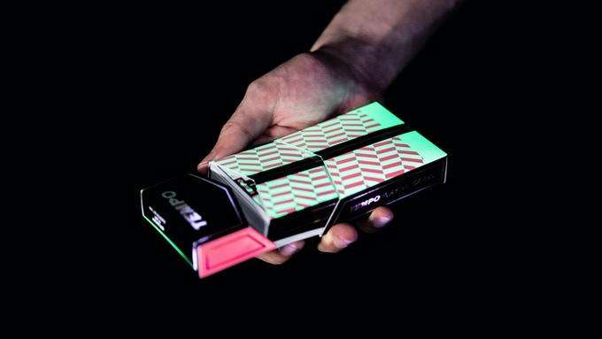 PlayingCardDecks.com-Tempo Plus Concept Playing Cards - UV Electro-optic Box Set