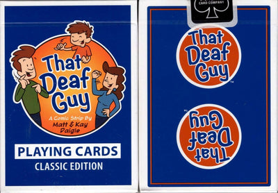 PlayingCardDecks.com-That Deaf Guy Classic Edition Playing Cards USPCC