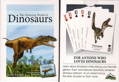 PlayingCardDecks.com-The Amazing World of Dinosaurs Playing Cards