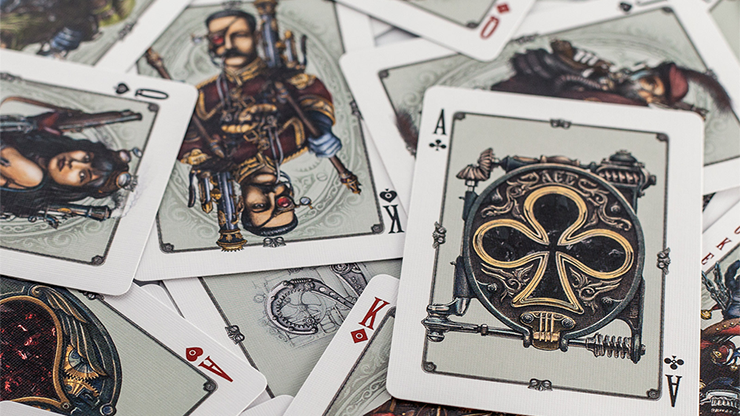 PlayingCardDecks.com-The Art of Steampunk v2 Playing Cards USPCC