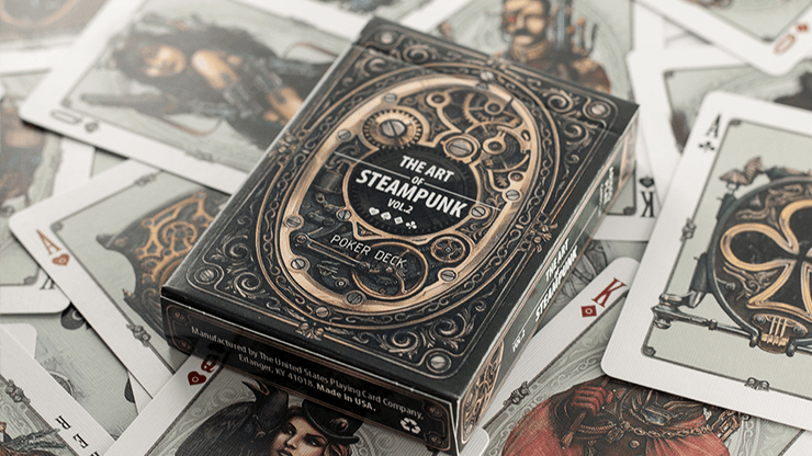 PlayingCardDecks.com-The Art of Steampunk v2 Playing Cards USPCC