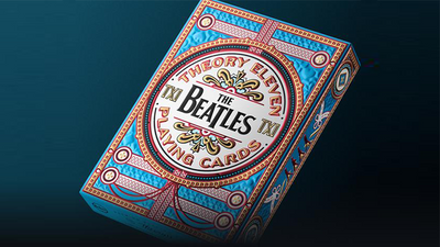 PlayingCardDecks.com-The Beatles Blue Playing Cards USPCC